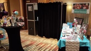 ShutterBooth Display at Perfect Wedding Guide Bridal Show