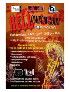 Hell O ween poster sample