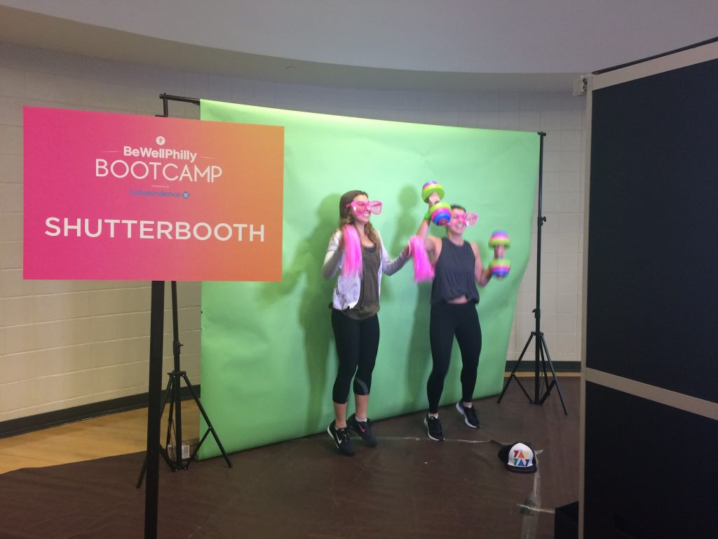 ShutterBooth Philadelphia Be Well Bootcamp 2017