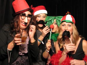 Your company party deserves a photo booth to make sure everyone has fun