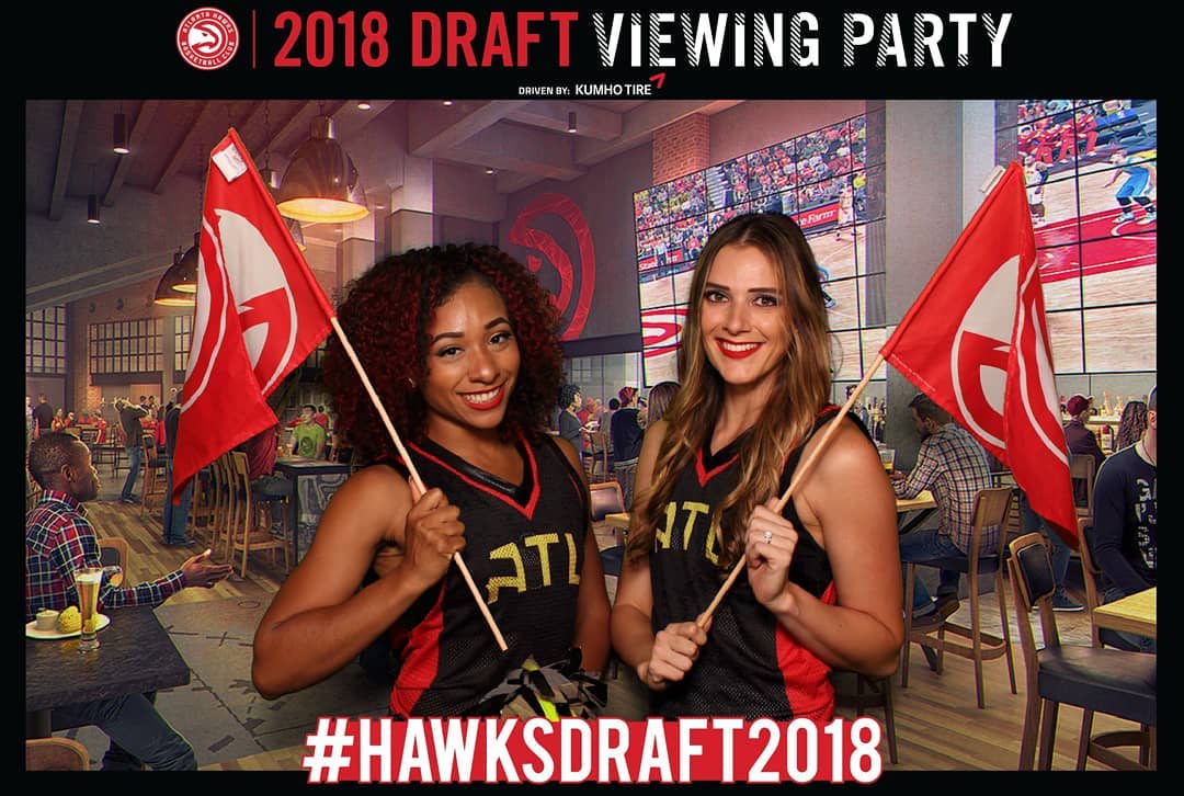 Atlanta Hawks Draft Party ShutterBooth