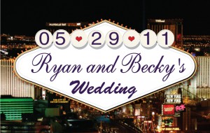 Rebecca and ryan bellagio wedding photobooth