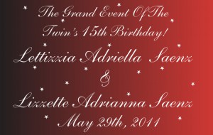 lettizzia and lizzette quinceanera photobooth